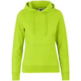 Ladies Omega Hooded Sweater Lime